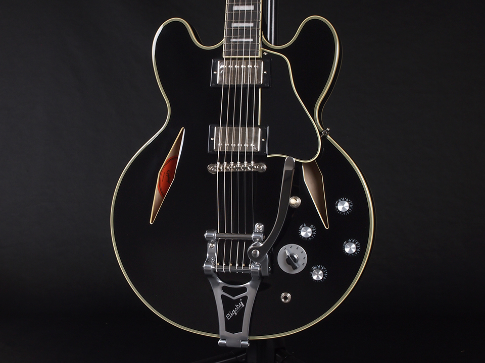 Epiphone Shinichi Ubukata ES-355 Custom Bigsby ver.02 ~Ebony