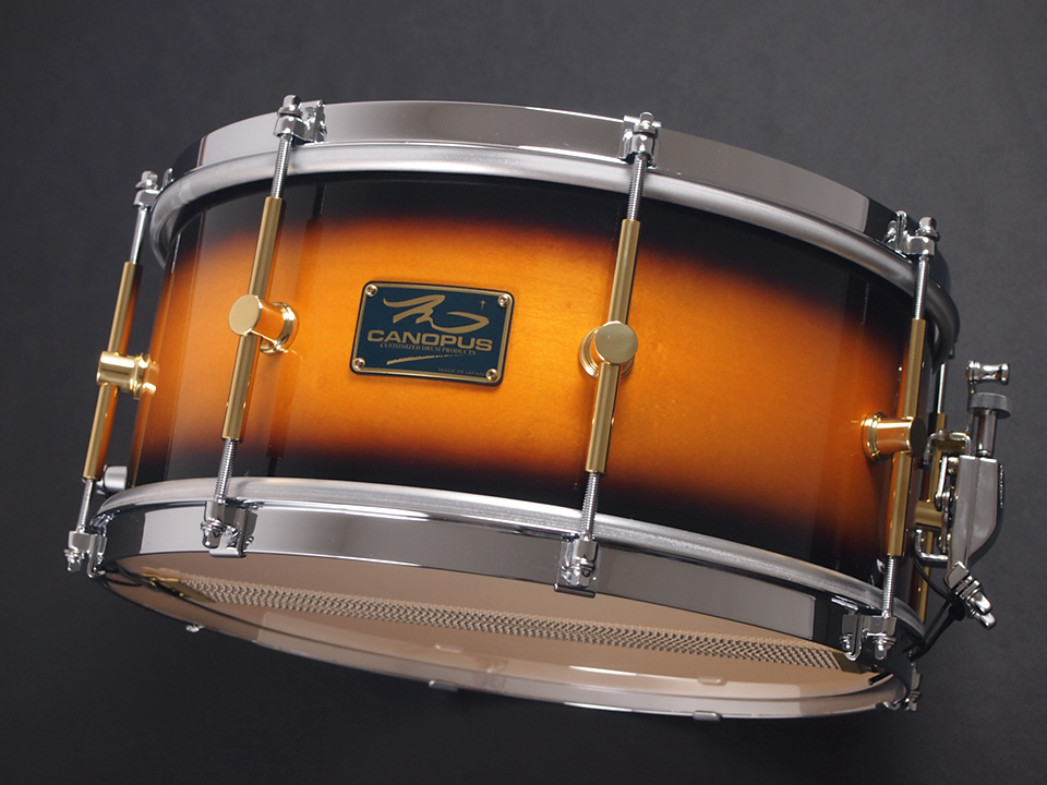 CANOPUS M-1465 w/Brass Single Flange Hoops | SONIX オンラインショップ