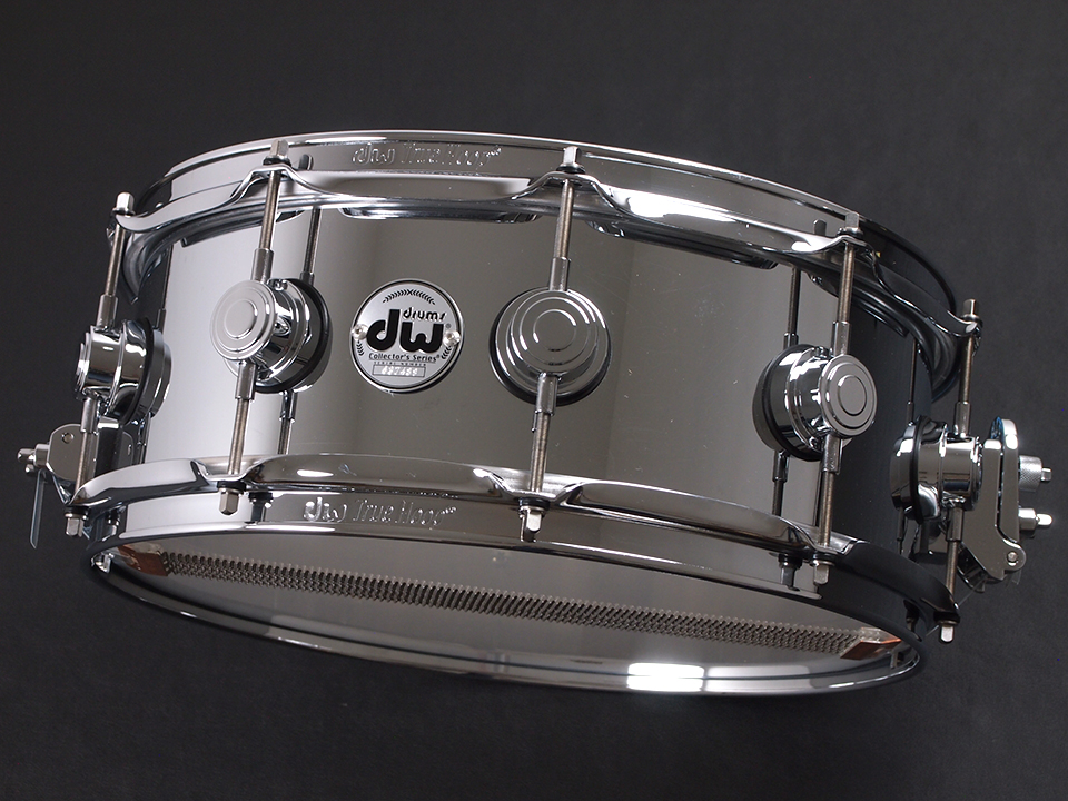 dw Collector's Metal Snare Solid Steel 14″x5.5 DW-ST7 1455SD/STEEL