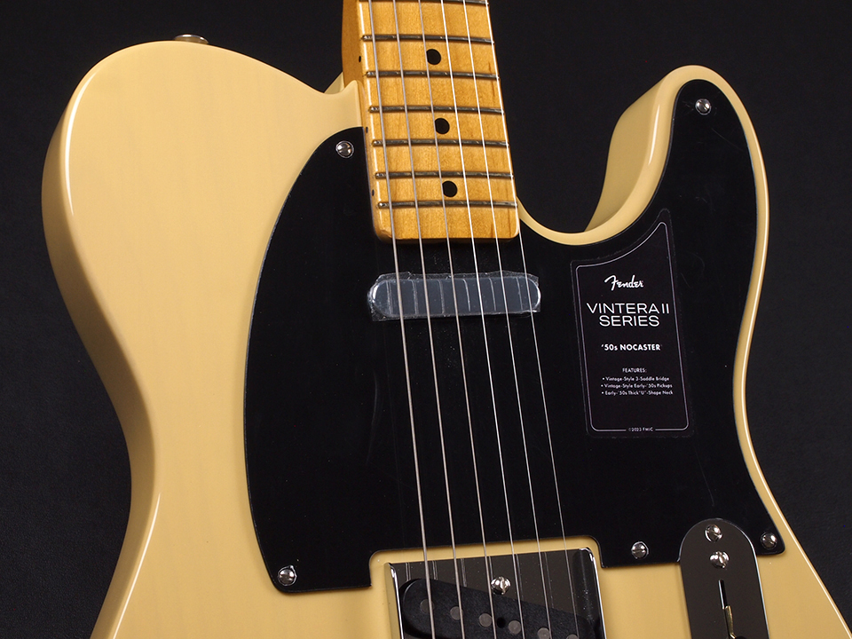 Fender Vintera II '50s Nocaster Maple Fingerboard ~Blackguard