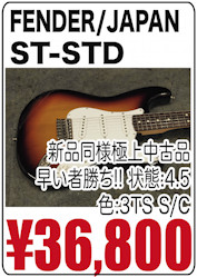 Fender JAPAN ST-STD