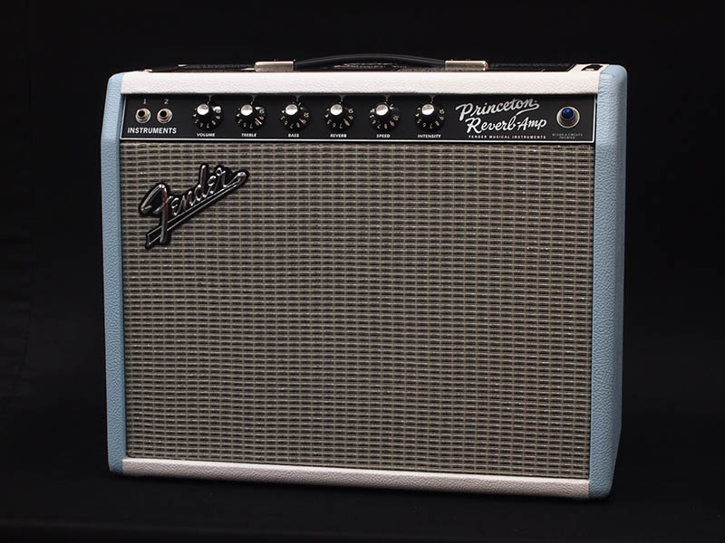 2013/08/08 少数限定の'65 Princeton Reverb ”Surf-Tone Blue”新品同様