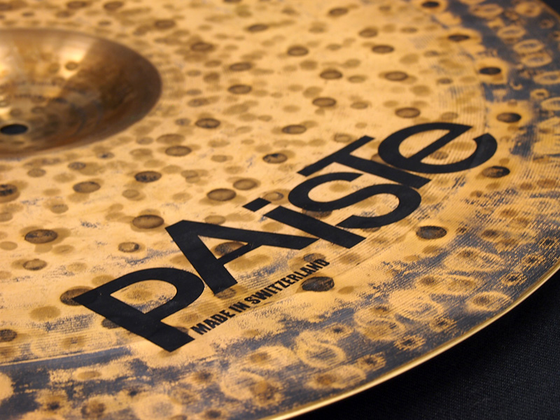 粒立ち、カップ音、サスティンのバランス良いPaiste Dark Energy Ride