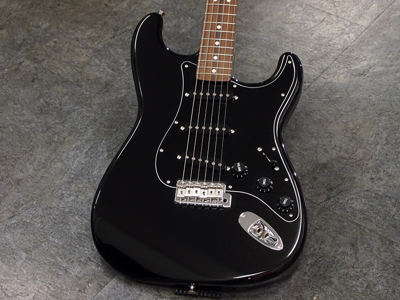 Fender japan エレキギター ストラトキャスター オール ブラック 