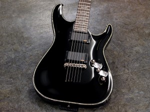 シェクター diamond series ダイアモンド ヘルレイザー damien banshee black jack