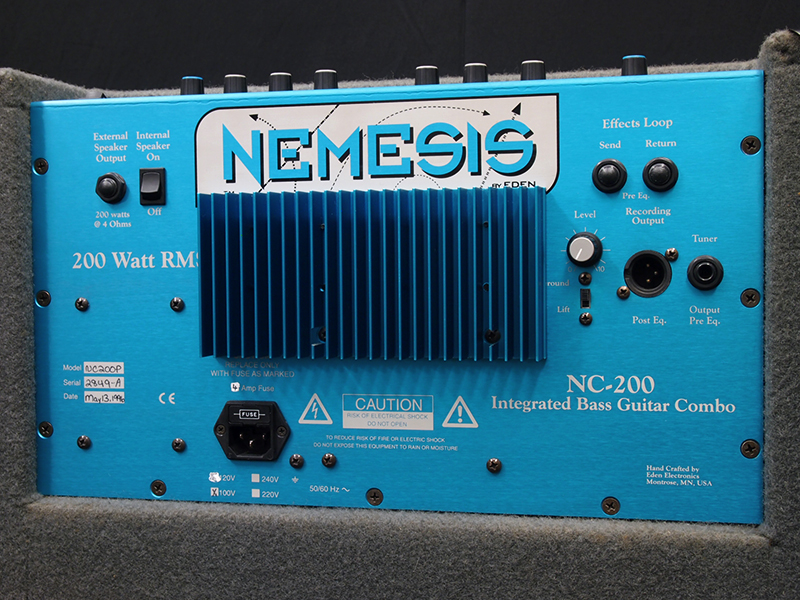 NEMESIS nc200 FET combo ベースアンプ - 楽器・機材