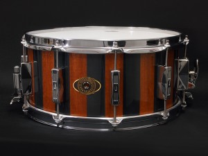  Beyond Shimano BSMM146-13P Maple/ Mahogany Hybrid Solid Stave Snare 