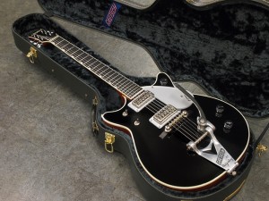 グレッチ　ジェット　ダブルカッタウェイ　6131 6129　デュオ　シルバー　black 