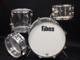 Fibes アクリル・ドラムセット 70年代22BD、12TT、14SD、2000年代14FT