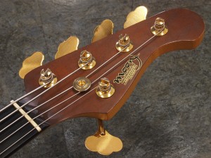 ムーン 国産　オーダー　コンポーネント　jj 4 hi-c high ハイc 5 strings 5弦　ウォルナット