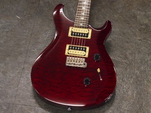 ポールリードスミス PRS standard　スカーレット　レッド　カスタム　ベベルド　LTD トラ杢　キルト