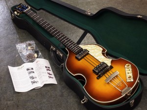 ヘフナー　ビートルズ　カール　ホフナー　Karl Hofner 　ポールマッカートニー　Paul McCartney 