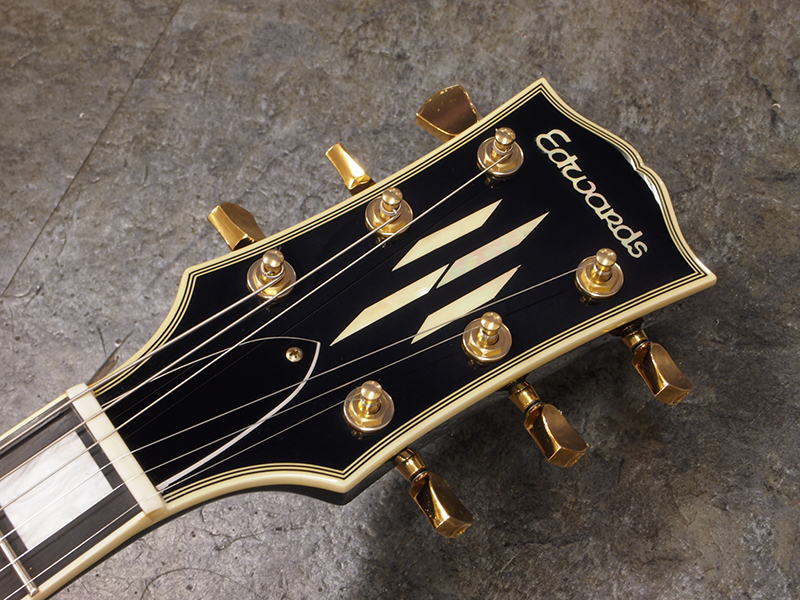 Edwards E-LP-85CD BLK 税込販売価格 ￥59,800- 中古品 Edwardsのクールなレスポールカスタムタイプ!E-LP-85CD中古品が入荷!!  « 浜松の中古楽器の買取＆販売 ギターとリペア(修理)の事ならソニックス