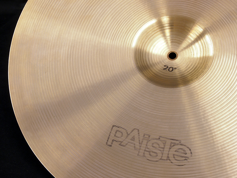 Paiste Formula602 20″ Black Logo 1978年 税込販売価格 ￥39,800