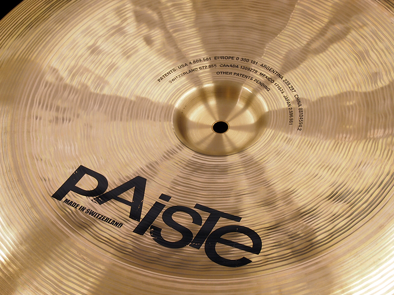 Paiste SIGNATURE The PAISTE Line Heavy China 18” 税込販売価格