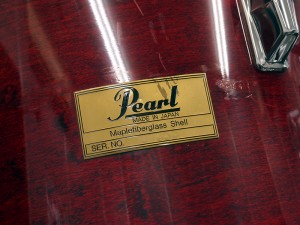 メイプル、ファイバーシェル、80年代、Pearl、GAX、ドラムセット