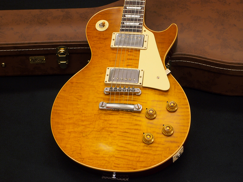 Gibson Historic Select 1959 Les Paul Reissue Belladonna Burst 税込販売価格 905 040 16年製 Historic Select Les Paul 1959 Bella Donna Burstが入荷 浜松の中古楽器の買取 販売 ギターとリペア 修理 の事ならソニックス