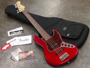 Fender Mexico Deluxe Active Jazz Bass® V (Five String) Rosewood Fingerboard  / Candy Apple Red 税込販売価格 ￥98,000- フェンダーのアクティヴ5弦ジャズベース! 新品同様の美品中古品!! «  浜松の中古楽器の買取＆販売 ギターとリペア(修理)の事ならソニックス