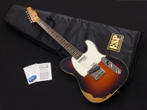 エドワーズ　テレキャスター　レリック　tl62b custom telecaster 1962 relic aged 