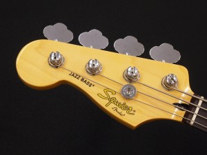 スクワイヤー　スクワイアー　ジャズベース　左利き　サウスポー　左用 　FENDER　ビンテージ　モディファイ