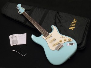 エドワーズ esp fender ストラトキャスター Stratocaster ST62 japan ソニックブルー　