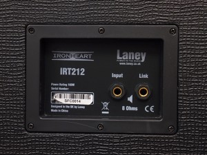 Laney IRT212 税込販売価格 ￥17,800- 中古 12” x 2発のギターアンプ用 ...