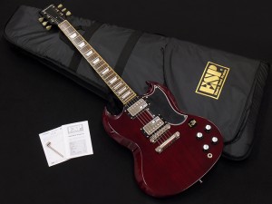 エドワーズ　スタンダード　SG ピックガード　ラッカー　セイモア　ダンカン　grass roots G-SG-55