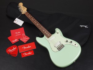 フェンダー　デュオ ソニック　サーフパール　ムスタング　mustang ミュージックマスター　musicmaster 子供　女子　SG　SGP　オルタナティブ　ニルバーナ　カートコバーン　kurt cobain Nirvana green サーフグリーン