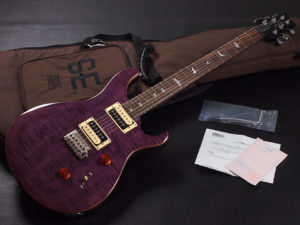 PRS ポール リード スミス カスタム standard 初心者 入門 ビギナー 女性 女子 子供 STD CTM AM 紫 Purple パープル アメジスト Limited LTD 限定 22