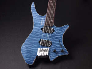 strandberg Boden J6 Standard 5A Quilted Maple/Mahogany “Alumitone  Deathbacker” Ultra Marine 税込販売価格 ￥397,760- 新品 絶大な人気を誇る国産ストランドバーグ限定モデルが入荷！美しいキルトメイプルとクロームトップAlumitoneのコントラストが印象的な一本です  ...