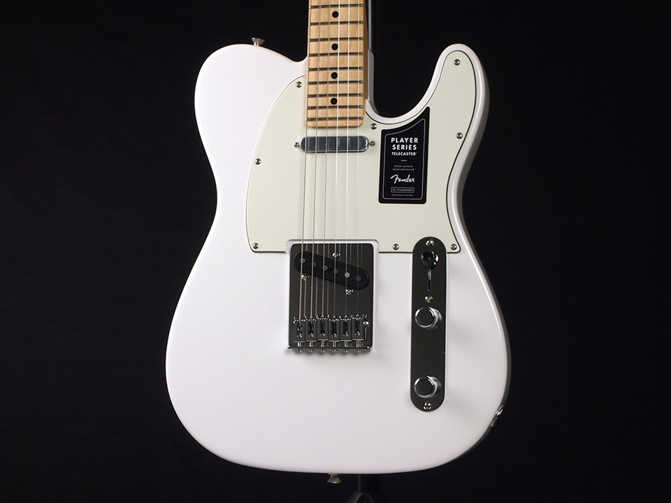 Fender Player Telecaster Maple Fingerboard Polar White 税込販売 
