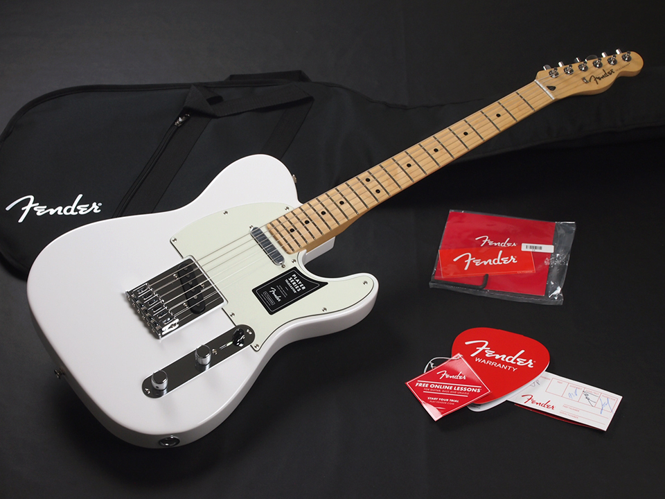 Fender Player Telecaster Maple Fingerboard Polar White 税込販売