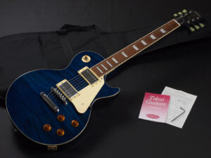 東海楽器 トーカイ レスポール LS epiphone Les Paul Standard STD 初心者 入門 ビギナー 子供 女子 女性 青 ブルー Burst See Through Blue