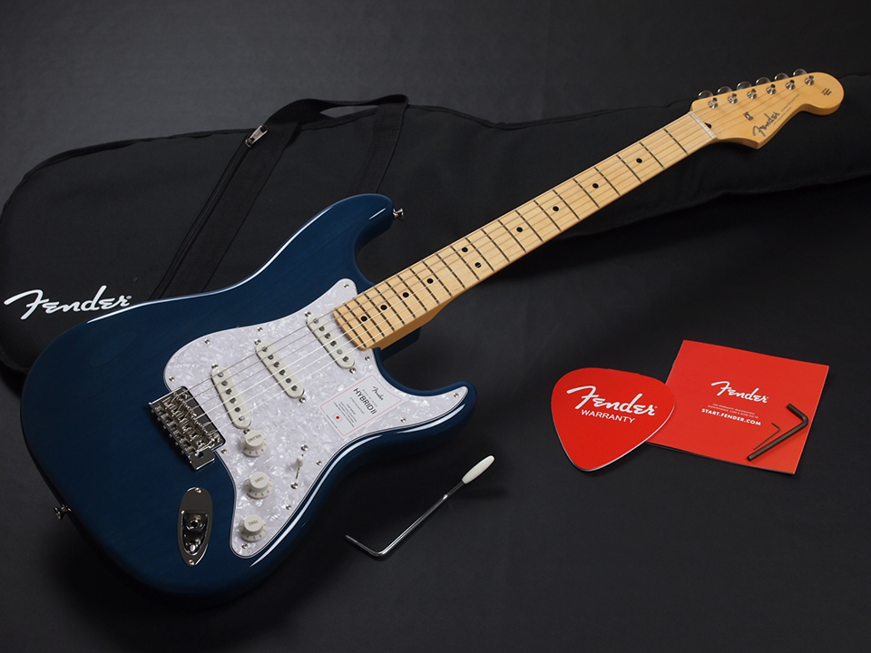 Fender 2021 Collection Made in Japan Hybrid II Stratocaster Indigo ...
