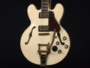 ES-335 ES-355 Dot White Cream クリーム 白 ホワイト semi acoustic 1964 '64 Alpine White Vintage ヴィンテージ Bigsby