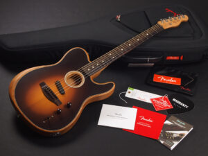 American プレイヤー アコースタソニック テレキャスター エレアコ ブロンド 薄型 thin body Godin A6 Steel taylor T5 King Gnu 常田大希 新井和輝