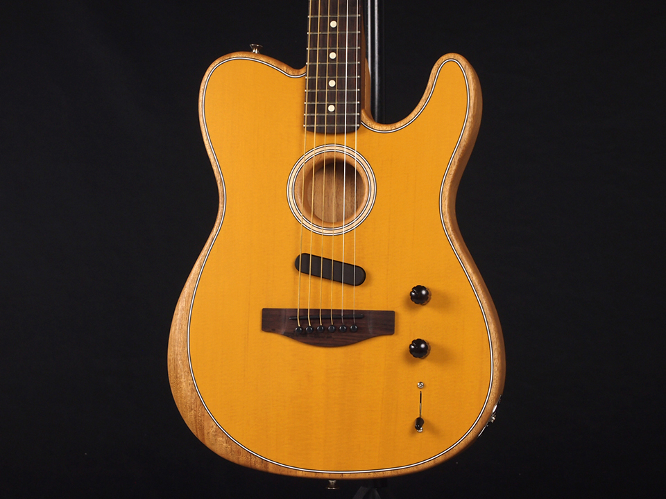 Fender Acoustasonic Player Telecaster Rosewood Fingerboard Butterscotch  Blonde 税込販売価格 ¥ 168,300- 新品 フェンダーの進化し続けるイノベーションスピリットを体現！無限の可能性と柔軟性を秘めた アコースタソニック・プレイヤー・テレキャスターが入荷 ...