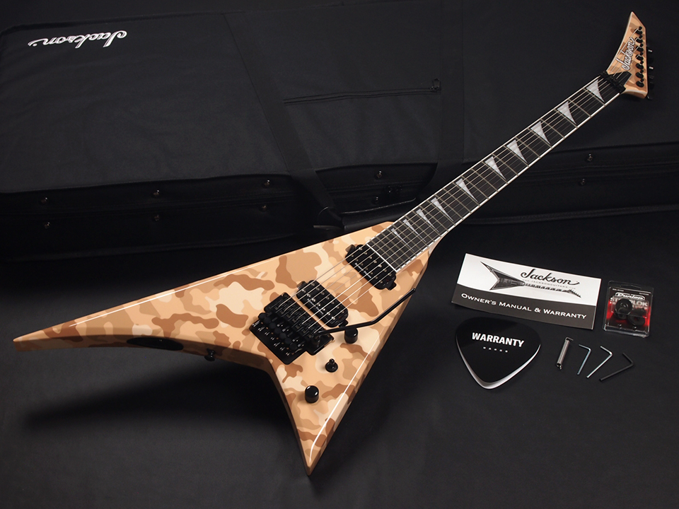 Jackson Concept Series Rhoads RR24-7 Desert Camo 税込販売価格 ¥237,600- 新品  全てのメタル・プレイヤーに捧げるジャクソンの新規軸シリーズが登場！ハイスペックながら魅力的な価格を実現した即戦力のメタルアックスです！ «  浜松の中古楽器の買取＆販売 ギターと ...