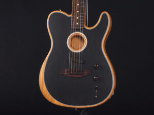 American プレイヤー アコースタソニック テレキャスター エレアコ ブラック 薄型 thin body Godin A6 Steel taylor T5 King Gnu 常田大希 新井和輝