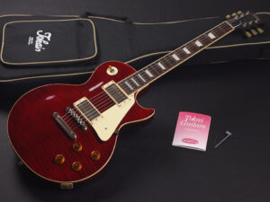 トーカイ レスポール Les Paul  東海楽器 日本製 japan vintage love rock LS-136F See Through Red 赤 シースルーレッド Slash スラッシュ