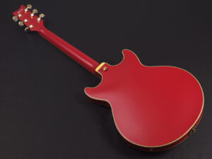 AM Artcore Expressionist AG95QA ES-335 ES-330 セミアコ フルアコ Thin Body Red 赤 Cherry Mat Finish 小振り 小型 339 艶消し