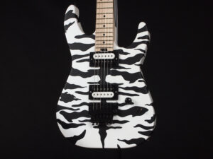 jackson EVH Kramer ESP Schecter Dinky 白 タイガー tiger George Lynch アーティストモデル signature