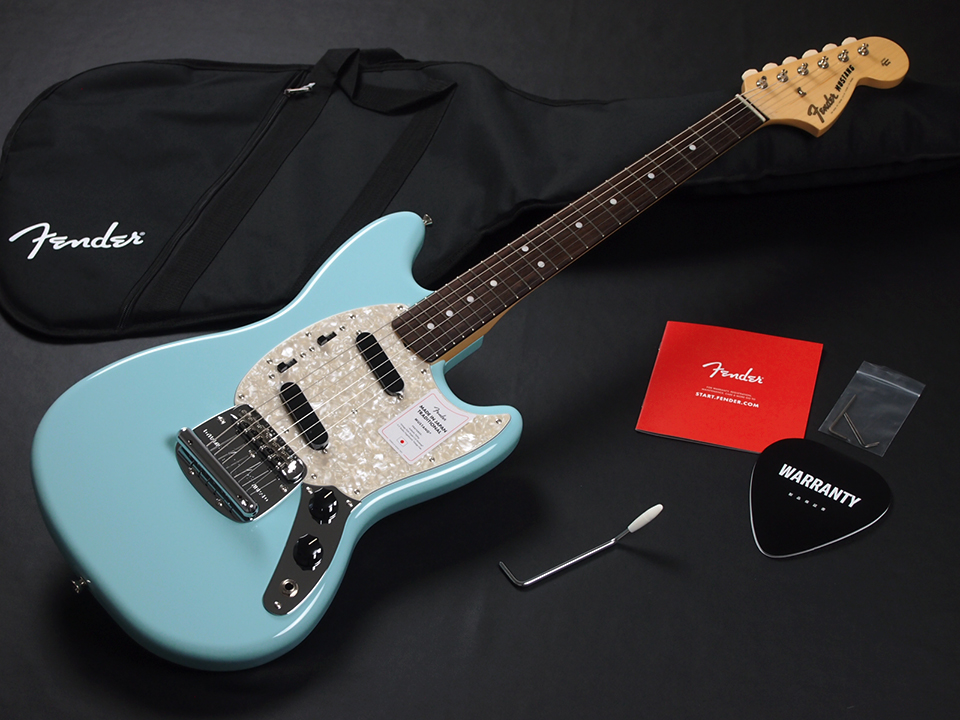 Fender Made in Japan Traditional 60s Mustang Rosewood Fingerboard Daphne  Blue 税込販売価格 ￥108,900- 新品  マスタービルダーとして名を馳せたマーク・ケンドリックの監修によりリニューアルされたMIJトラディショナル・シリーズ！ « 浜松の中古楽器の買取＆販売  ...