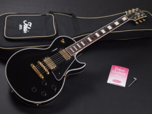 レスポール Les Paul Cutsom CTM 東海楽器 japan ジャパン 日本製 57 LS142S LC254S Ebony Black BLK ブラック EB Beauty