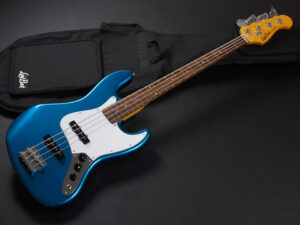 History Cool z Bacchus Universe 入門 ビギナー Squier Fender Grass roots 初心者 青 Blue Jazz Bass ジャズベース