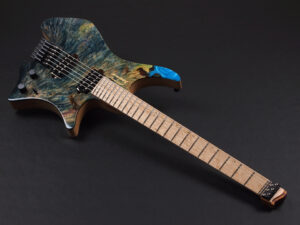 Ibanez Q Ichi10 Ichika mayones Hydra Agile kiesel Skervesen ego Sugi T's バーグ Headless ヘッドレス バール 銘木