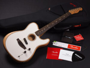 American プレイヤー アコースタソニック テレキャスター sunburst 薄型 thin body Godin A6 taylor T5z King Gnu 常田大希 MIYAVI ミヤビ