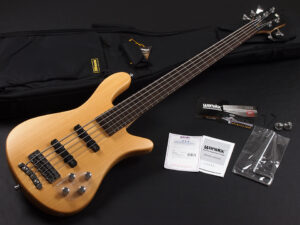 ストリーマー コルベット JJ アクティブ Corvette thumb ibanez SR 初心者 小型 女子 女性 ナチュラル RB ロックベース Legend 5 spector 5st 5弦