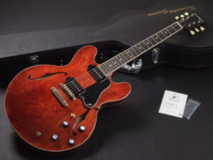 エクセルバート standard es-330 セミアコ Fujigen made in japan momose HEADWAY ES-335 casino P-90 カジノ AR Brown 茶色