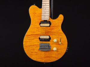 ヴァン ヘイレン Van Halen PEAVEY EVH Musicman Axis Wolfgang ウルフギャング B'z 松本孝弘 TAK Matsumoto Amber Yellow 初心者